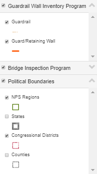Image of the Legend Options